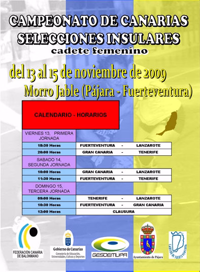 campeonato canarias cadete femenino