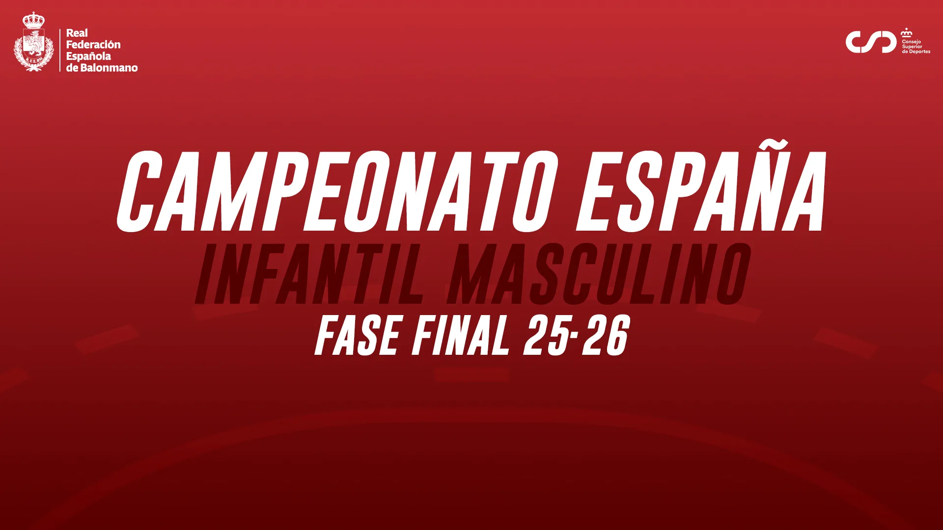 Carátula SorteoInfantilMasculinoFaseFinal