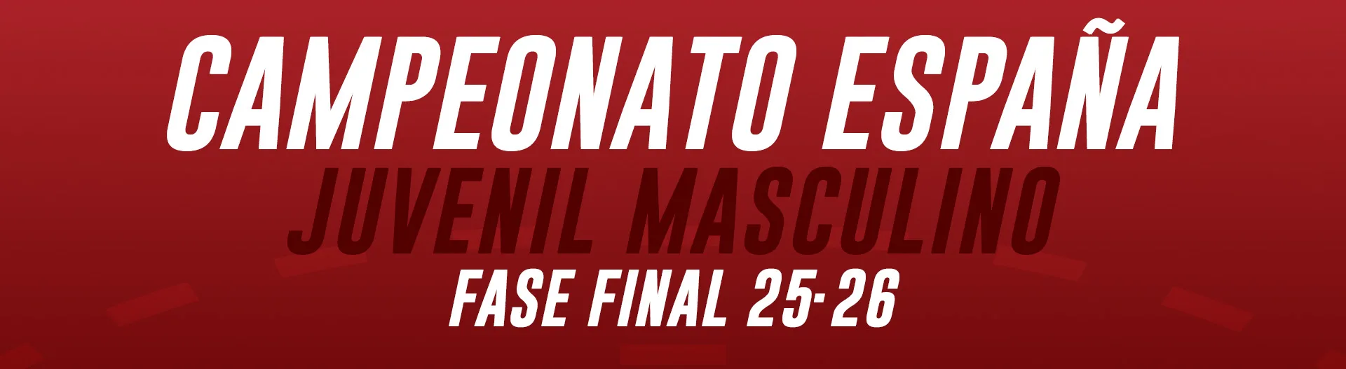 Carátula SorteoJuvenilMasculinoFaseFinal