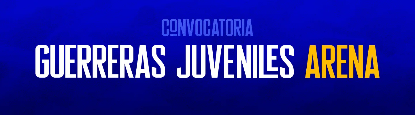 1440x400 FotoPrincipal web GuerrerasJuvenilesArena